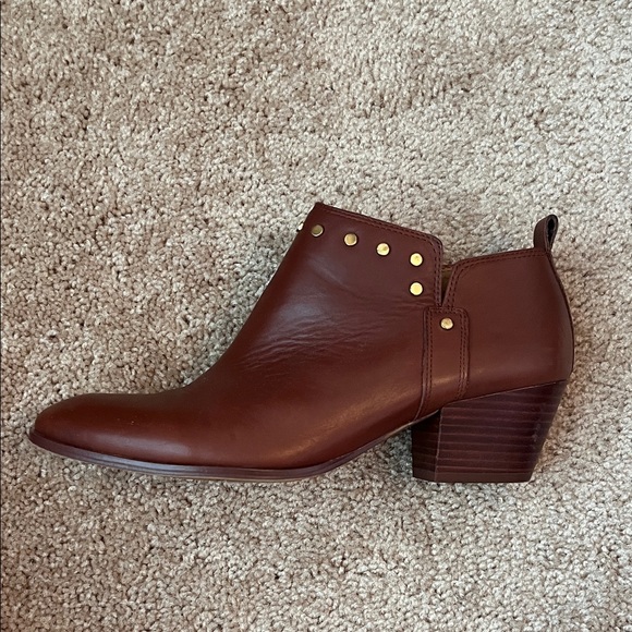 Franco Sarto Leather Studded Booties - Picture 1 of 9